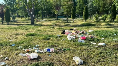 Türkiye Maçı Sonrası Kirlilikten Yürünemez Hale Gelen Parkı Ruslar Temizledi